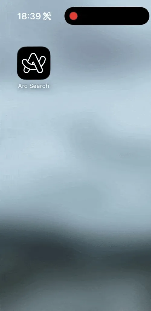 Arc Quick Action